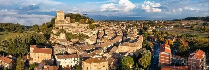 Framed Print : Sarteano village in Tuscany, Italy. Sarteano, the medieval castle at the top of the village. Siena, Tuscany, Italy Framed Print : Sarteano village in Tuscany, Italy. Sarteano, the medieval castle at the top of the village. Siena, Tuscany, Italy