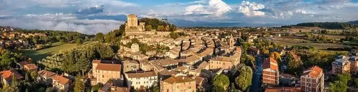 Framed Print : Sarteano village in Tuscany, Italy. Sarteano, the medieval castle at the top of the village. Siena, Tuscany, Italy Framed Print : Sarteano village in Tuscany, Italy. Sarteano, the medieval castle at the top of the village. Siena, Tuscany, Italy
