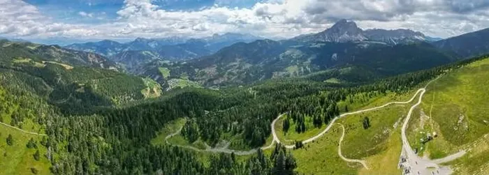 Framed Print : The Sass de Putia Aerial view of the Dolomites mountain landscape in Trentino, South Tyrol in Northern Italy Framed Print : The Sass de Putia Aerial view of the Dolomites mountain landscape in Trentino, South Tyrol in Northern Italy