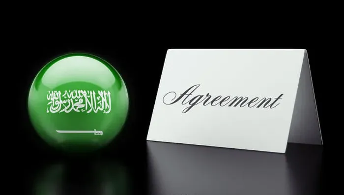 Framed Print : Saudi Arabia High Resolution Agreement Concept Framed Print : Saudi Arabia High Resolution Agreement Concept