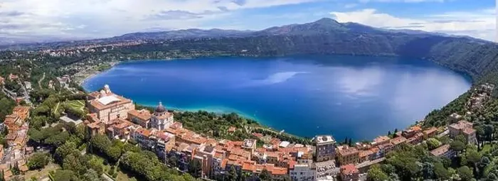 Framed Print : Most scenic lakes of Italy - volcanic Albano lake Framed Print : Most scenic lakes of Italy - volcanic Albano lake