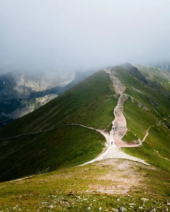 Framed Print : Scenic mountain view with low clouds and beautiful light at summer day in Tatra National Park, Poland Framed Print : Scenic mountain view with low clouds and beautiful light at summer day in Tatra National Park, Poland