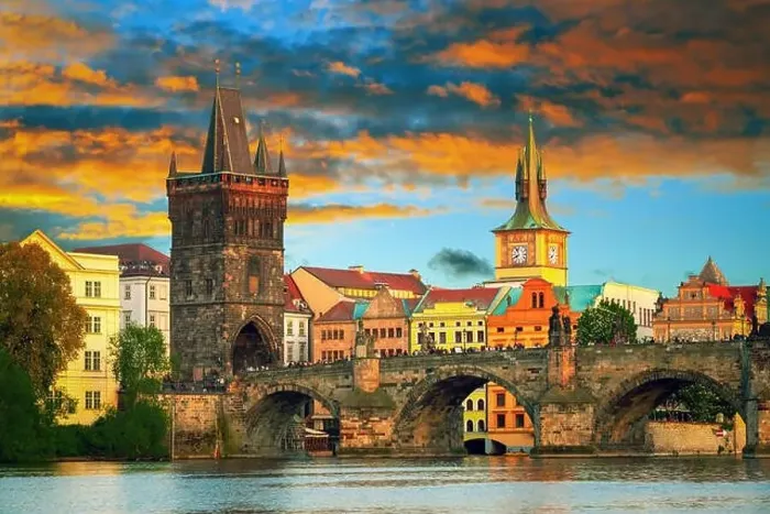 Framed Print : Scenic view on Vltava river and historical center of Prague, buildings and landmarks of old town, Prague, Czech Republic Framed Print : Scenic view on Vltava river and historical center of Prague, buildings and landmarks of old town, Prague, Czech Republic
