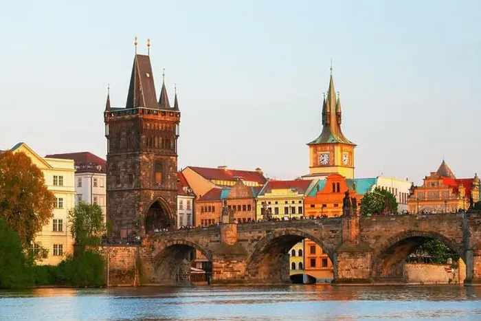 Framed Print : Scenic view on Vltava river and historical center of Prague, buildings and landmarks of old town, Prague, Czech Republic Framed Print : Scenic view on Vltava river and historical center of Prague, buildings and landmarks of old town, Prague, Czech Republic