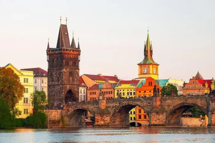 Framed Print : Scenic view on Vltava river and historical center of Prague, buildings and landmarks of old town, Prague, Czech Republic Framed Print : Scenic view on Vltava river and historical center of Prague, buildings and landmarks of old town, Prague, Czech Republic