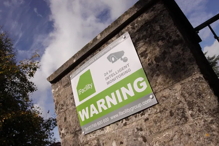 Framed Print : School premises protected by 24 hour CCTV security monitoring camera systems provided by iFacility Group