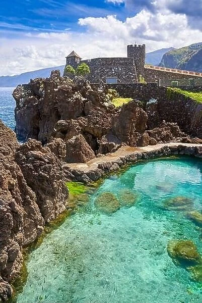 Sea pools, Porto Moniz, North Coast of Madeira Island, Portugal