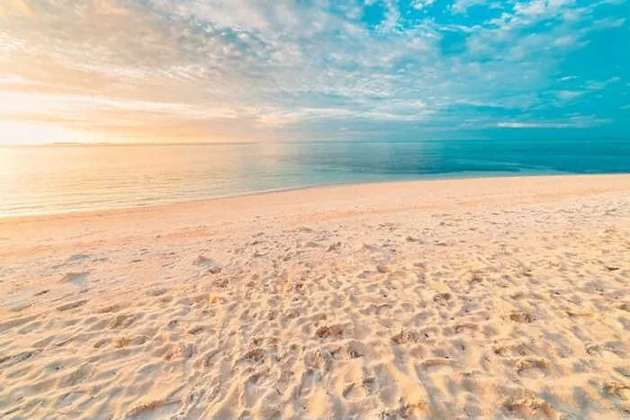 Framed Print : Sea sand sky concept, sunset colors clouds, horizon, horizontal background banner. Inspirational nature landscape, beautiful colors, wonderful scenery Framed Print : Sea sand sky concept, sunset colors clouds, horizon, horizontal background banner. Inspirational nature landscape, beautiful colors, wonderful scenery