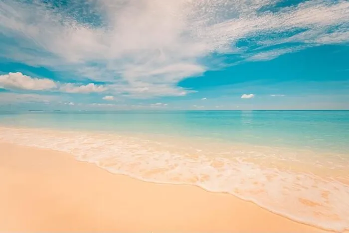 Framed Print : Sea sand sky concept. Tropical island paradise, beach view with endless sea horizon. Tranquil relaxing peaceful nature landscape, waves splashing surf Framed Print : Sea sand sky concept. Tropical island paradise, beach view with endless sea horizon. Tranquil relaxing peaceful nature landscape, waves splashing surf