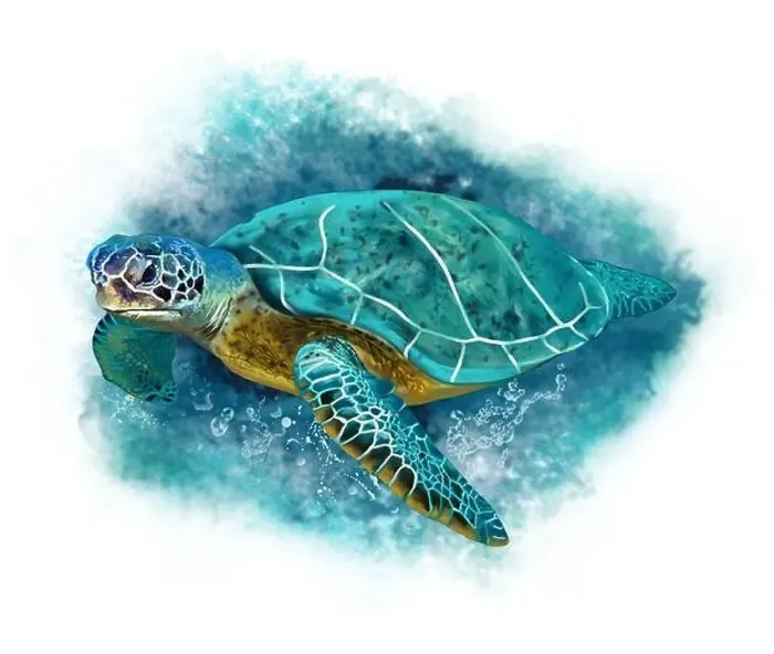 Framed Print : Sea turtle swimming underwater Framed Print : Sea turtle swimming underwater