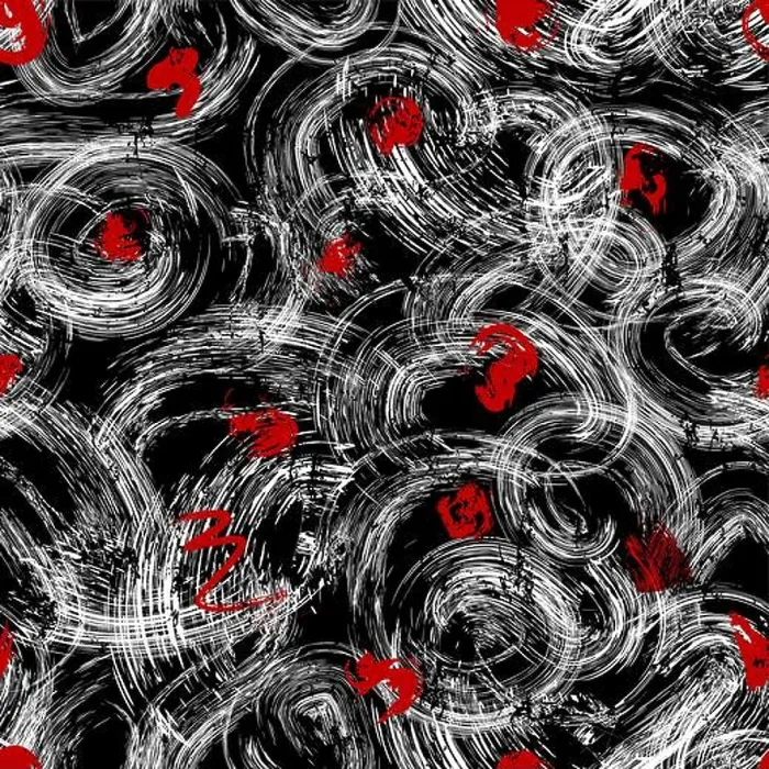 Framed Print : seamless background pattern, with paint strokes and splashes, retro / vintage style, black and white Framed Print : seamless background pattern, with paint strokes and splashes, retro / vintage style, black and white