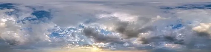 Framed Print : seamless cloudy evening blue sky 360 hdri panorama view with zenith Framed Print : seamless cloudy evening blue sky 360 hdri panorama view with zenith
