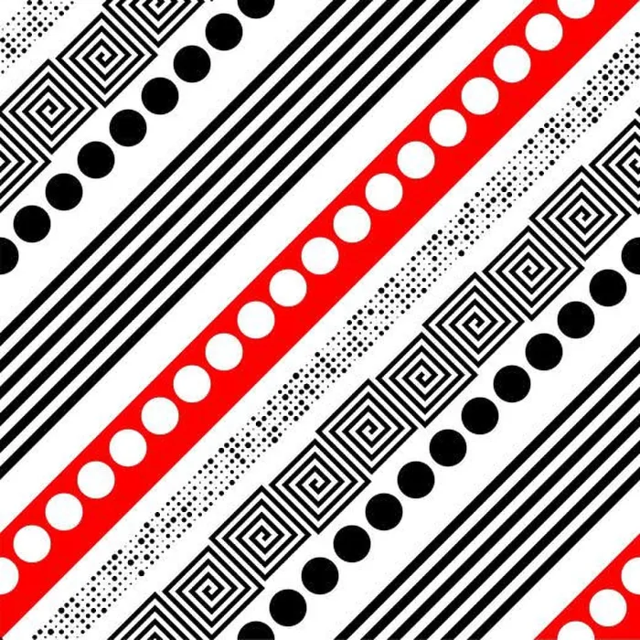 Framed Print : Seamless Diagonal Stripe and Circle Pattern. Vector Black and Red Background Framed Print : Seamless Diagonal Stripe and Circle Pattern. Vector Black and Red Background