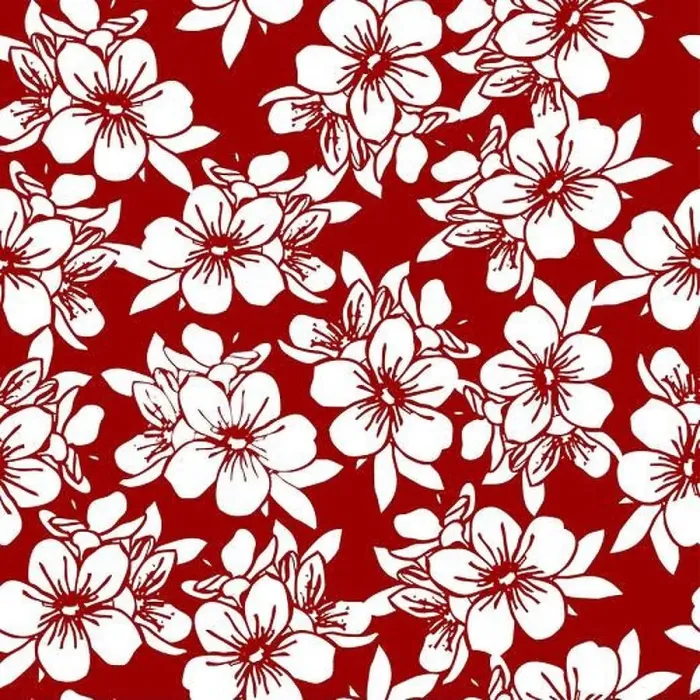 Framed Print : seamless floral pattern of white flowers on a dark red background, texture, repeat pattern, design Framed Print : seamless floral pattern of white flowers on a dark red background, texture, repeat pattern, design