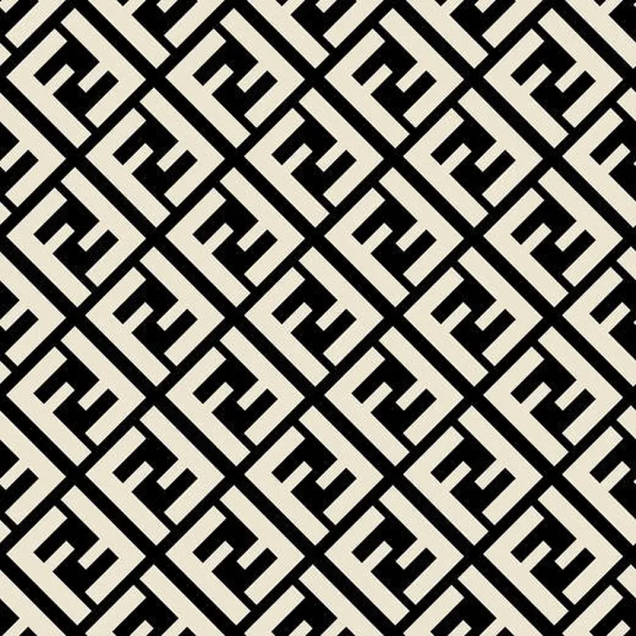 Framed Print : Seamless pattern with fendi logo. Design for fabric textile Ready for prints Framed Print : Seamless pattern with fendi logo. Design for fabric textile Ready for prints
