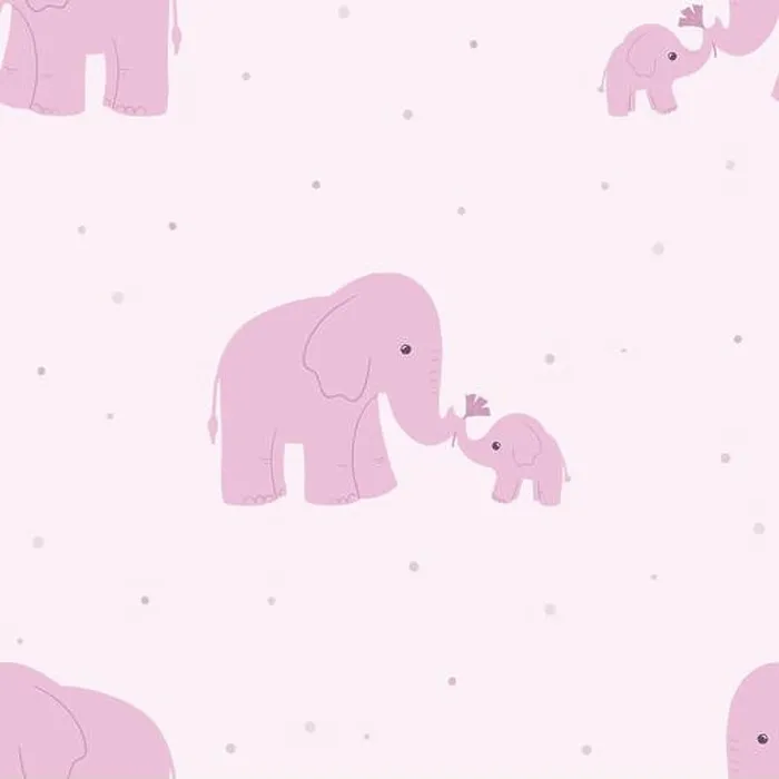 Framed Print : Seamless vector pattern with cute pink elephant family mama and baby, scrapbook, newborn decor. Vector illustration Framed Print : Seamless vector pattern with cute pink elephant family mama and baby, scrapbook, newborn decor. Vector illustration