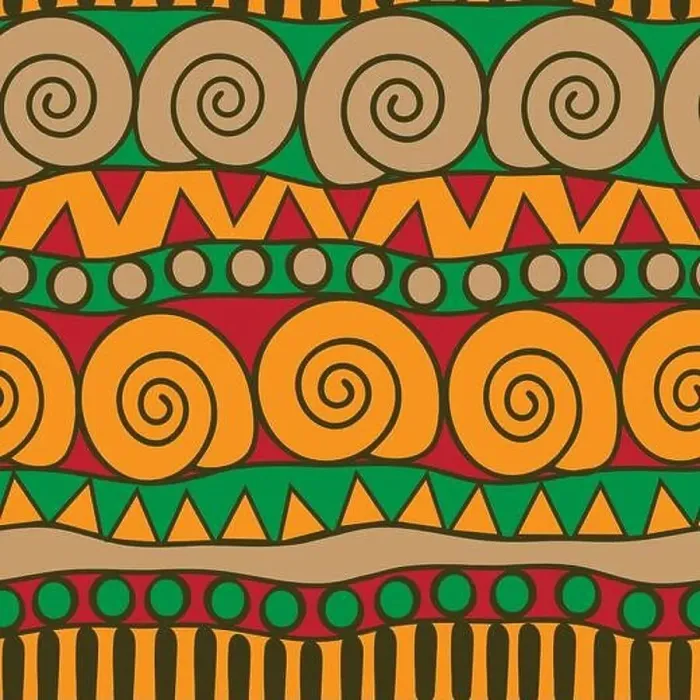 Framed Print : Seamless vector pattern texture with African style Framed Print : Seamless vector pattern texture with African style