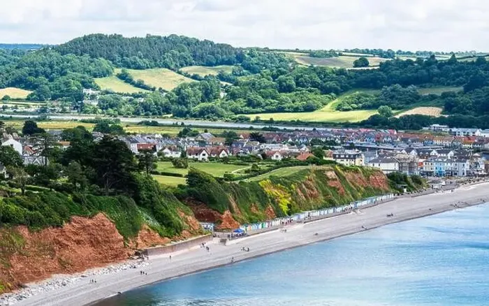 Framed Print : Seaton Beach, Jurassic Coast, Seaton, Devon, England Framed Print : Seaton Beach, Jurassic Coast, Seaton, Devon, England