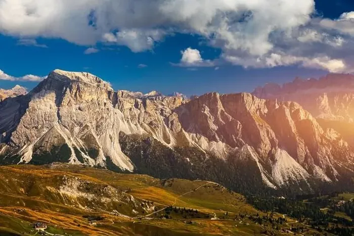 Framed Print : Seceda in autumn in South Tyrol in the Alps of North Italy Framed Print : Seceda in autumn in South Tyrol in the Alps of North Italy