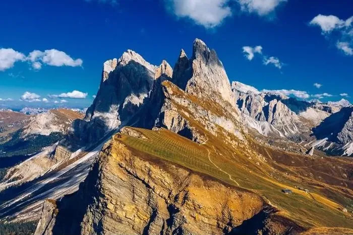 Framed Print : Seceda in autumn in South Tyrol in the Alps of North Italy Framed Print : Seceda in autumn in South Tyrol in the Alps of North Italy