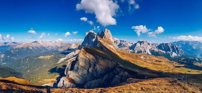 Framed Print : Seceda in autumn in South Tyrol in the Alps of North Italy Framed Print : Seceda in autumn in South Tyrol in the Alps of North Italy