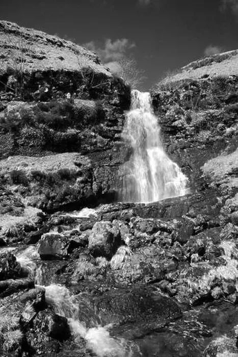 Framed Print : Second major waterfall (approx. 25 feet) on Nant y Llyn Framed Print : Second major waterfall (approx. 25 feet) on Nant y Llyn
