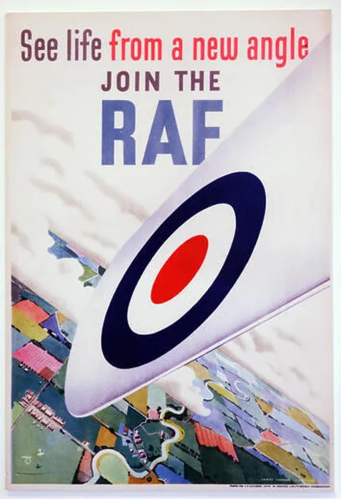 Framed Print : Second World War RAF recruitment poster Framed Print : Second World War RAF recruitment poster