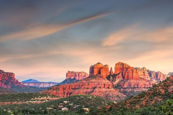 Framed Print : Sedona, Arizona, USA at Red Rock State Park at dusk Framed Print : Sedona, Arizona, USA at Red Rock State Park at dusk
