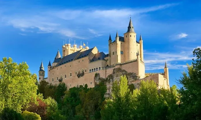 Framed Print : Segovia castle, Segovia, Spain Framed Print : Segovia castle, Segovia, Spain