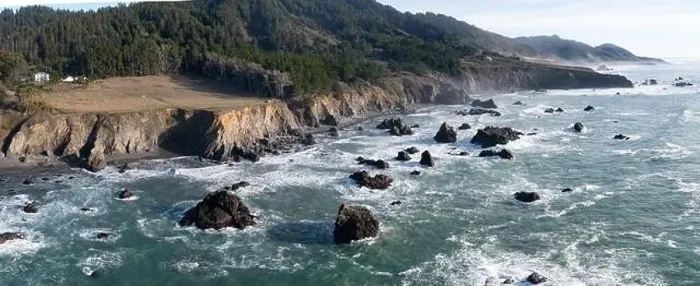 Framed Print : The serene Pacific Ocean washes onto the rugged coastline of Northern California, not far north of Fort Bragg in Mendocino County Framed Print : The serene Pacific Ocean washes onto the rugged coastline of Northern California, not far north of Fort Bragg in Mendocino County