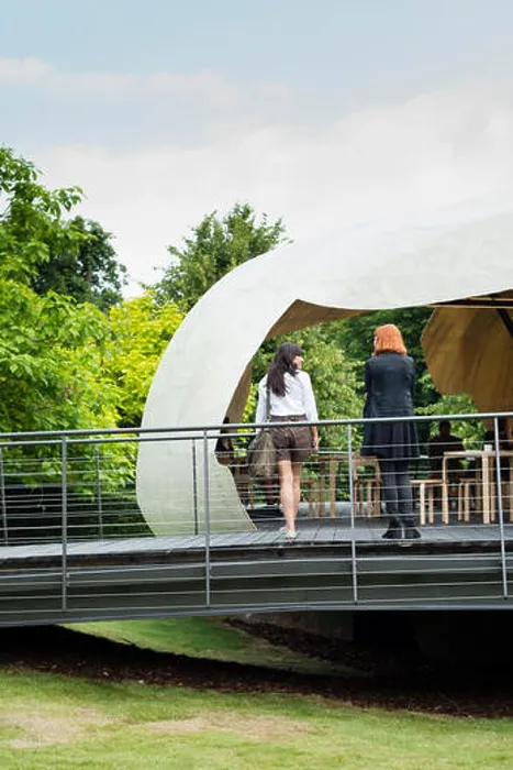 Framed Print : Serpentine Summer Pavilion 2014 Framed Print : Serpentine Summer Pavilion 2014