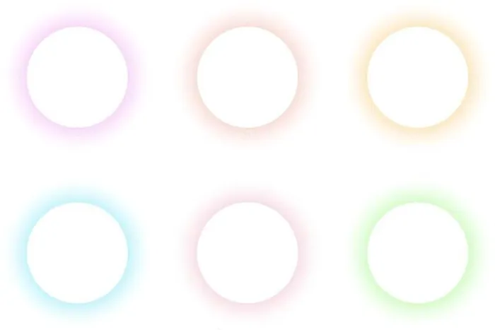 Framed Print : Set of blurry round frames. Circle shapes with pastel pink Framed Print : Set of blurry round frames. Circle shapes with pastel pink
