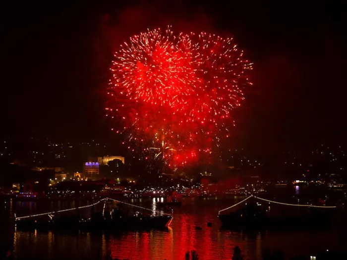 Framed Print : Sevastopol, Crimea - May 9, 2015: salute in honor of 70th anniversary of Victory Day in Sevastopol Framed Print : Sevastopol, Crimea - May 9, 2015: salute in honor of 70th anniversary of Victory Day in Sevastopol