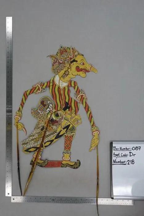 Framed Print : Shadow Puppet (Wayang Kulit) of Petruk Jadi, from the set Kyai Drajat Framed Print : Shadow Puppet (Wayang Kulit) of Petruk Jadi, from the set Kyai Drajat