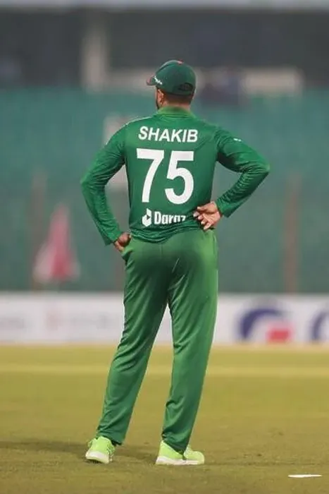 Framed Print : Shakib Al Hasan as Bangladesh saw a number of records break in their thumping 77-run win over Ireland in Framed Print : Shakib Al Hasan as Bangladesh saw a number of records break in their thumping 77-run win over Ireland in
