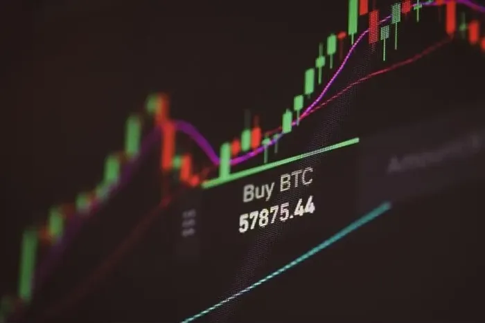 Framed Print : Shallow depth of field footage with details of Bitcoin cryptocurrency price fluctuations on a crypto exchange app Framed Print : Shallow depth of field footage with details of Bitcoin cryptocurrency price fluctuations on a crypto exchange app
