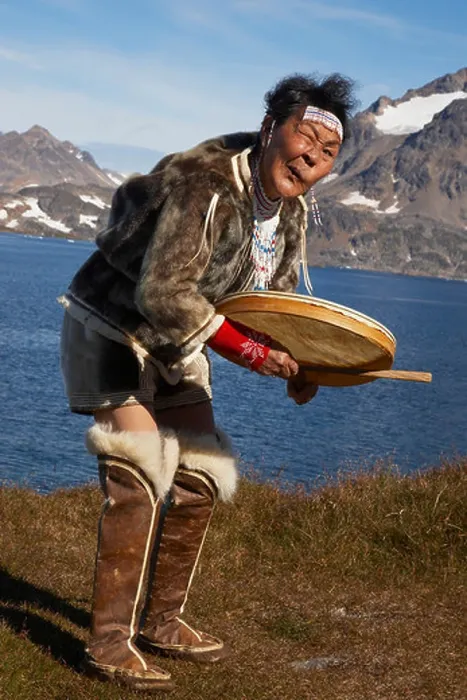 Framed Print : shaman dancing with tabour, Greenland, Ammassalik, East Greenland, Kulusuk Framed Print : shaman dancing with tabour, Greenland, Ammassalik, East Greenland, Kulusuk