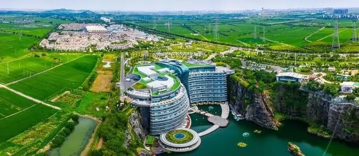 Framed Print : Shanghai, China - August 23, 2020:Shimao Shenkeng Intercontinental Hotel in Shanghai Sheshan Framed Print : Shanghai, China - August 23, 2020:Shimao Shenkeng Intercontinental Hotel in Shanghai Sheshan