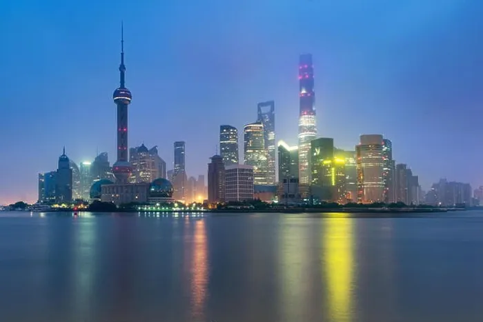 Framed Print : Shanghai skyline cityscape, View of shanghai at Lujiazui finance and business district trade zone skyscraper in morning, Shanghai China Framed Print : Shanghai skyline cityscape, View of shanghai at Lujiazui finance and business district trade zone skyscraper in morning, Shanghai China