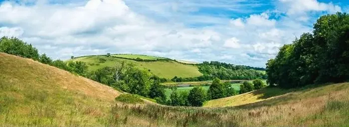Framed Print : Sharpham Meadows and Marsh over River Dart, Totnes, Devon, England, Europe