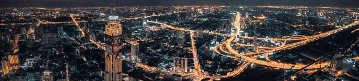 Framed Print : Siam and Rachathewi views from above by night in Bangkok Thailand Framed Print : Siam and Rachathewi views from above by night in Bangkok Thailand