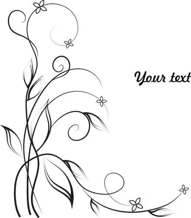 Framed Print : Simple floral background in black and white Framed Print : Simple floral background in black and white