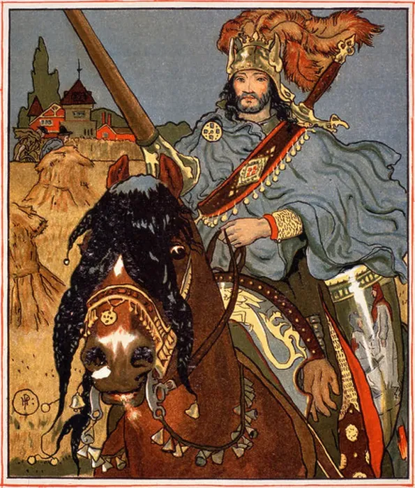 Framed Print : Sir Lancelot on horseback by Howard Pyle from The Lady of Shalott book by Alfred Tennyson (1853-1911) USA Illinois