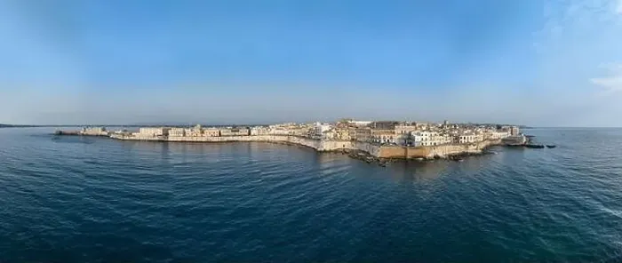 Framed Print : Siracusa, Ortigia Island from the air Framed Print : Siracusa, Ortigia Island from the air