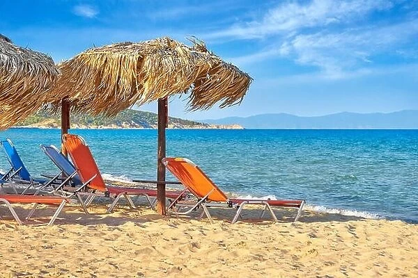Sithonia beach, Halkidiki or Chalkidiki, Greece
