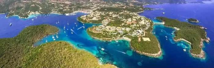Framed Print : Sivota - stunning aerial drone video of turquoise sea known as Blue Lagoon and white sandy beaches Framed Print : Sivota - stunning aerial drone video of turquoise sea known as Blue Lagoon and white sandy beaches