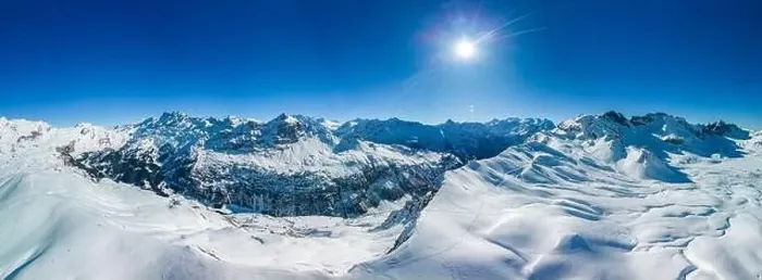 Framed Print : Ski slopes and mountains, Melchsee-Frutt mountain resort village, Switzerland in winter Framed Print : Ski slopes and mountains, Melchsee-Frutt mountain resort village, Switzerland in winter