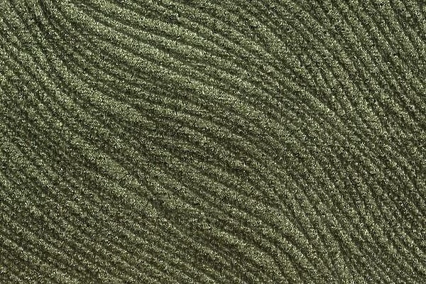 Skillful fabric texture in dark greeny hue