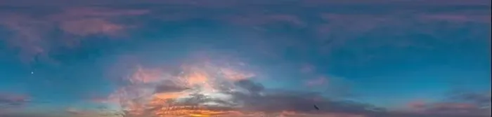 Framed Print : Sky panorama on sunrise with Stratocumulus clouds in Seamless spherical equirectangular format as full zenith for use Framed Print : Sky panorama on sunrise with Stratocumulus clouds in Seamless spherical equirectangular format as full zenith for use