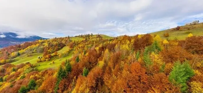 Framed Print : Sky with white and fluffy layer of clouds over green autumn hills, Aerial panoramic drone shot Framed Print : Sky with white and fluffy layer of clouds over green autumn hills, Aerial panoramic drone shot